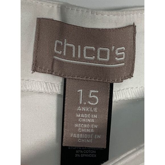 COPY - Chico's Ankle Chino Pant - Picture 4 of 10